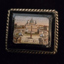 Antique Italian Micro Mosaic