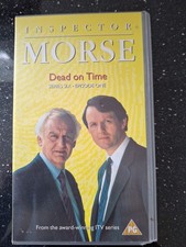 INSPECTOR MORSE ~ SERIES 6 EPISODE 1 ~ DEAD ON TIME ~ PAL REGION VHS 99p