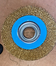 6in Bench Wire Wheel for Bench Grinder Brass Grinder Wire Wheel PW064 - SEE PICS