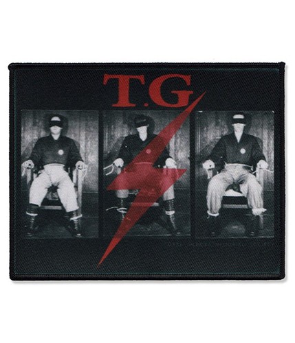 Throbbing gristle sew patch - throbbing,