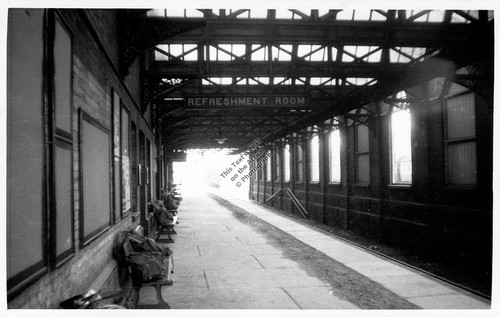 1954 cromer beach train - 1954,