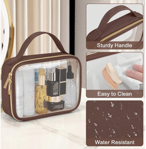 Transparent travel makeup - travel,