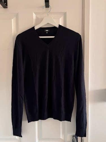 Uniqlo men merino wool - merino, v