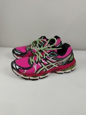 ASICS Shoes Womens Size 7.5 Pink Black Gel-Nimbus 16 Running Retro Y2k Sneakers