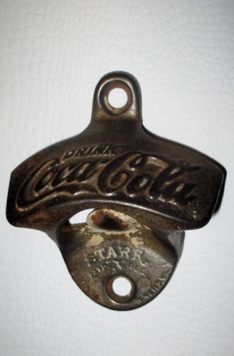 Old coca cola bottle opner - coca,