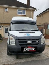 To fit Ford Transit MK6/MK7 2002-2013 Black External Sun Visor Solid Acrylic