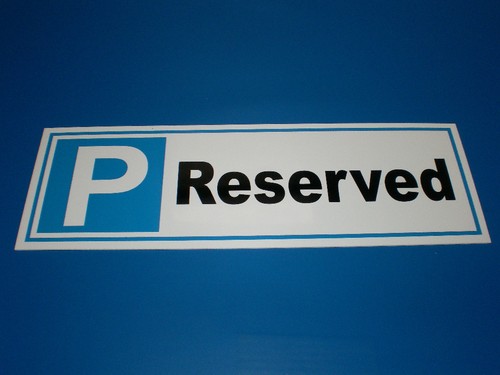 Reserved car parking - reserved,