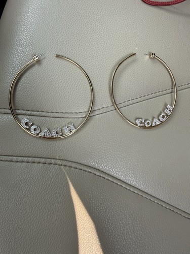 Coach hoop earrings - coach,