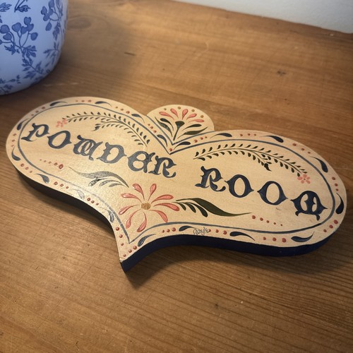 Vintage powder room - vintage,