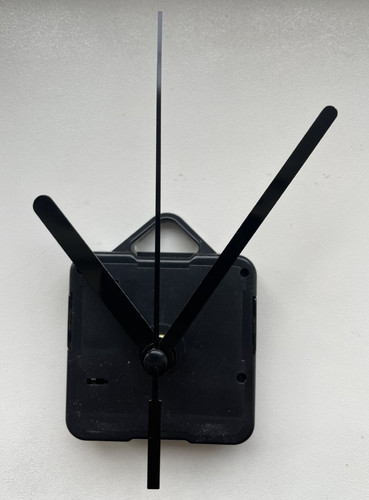 Clock movement quartz black - movement,