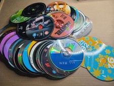 MIX of 75-80 used CDs DVDs
