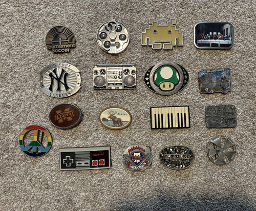Collectible belt buckles 5 - collectible, $5