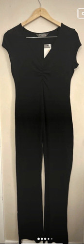 Primark black ribbed - black,
