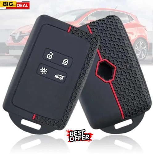 Car silicone key case - car,