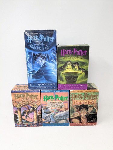 Harry potter cassette audio - potter,