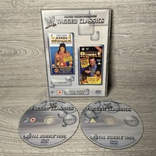 WWE Tagged Classics Royal Rumble 1989 & 1990 DVD Box Set WWF PAL 2 Disc Set