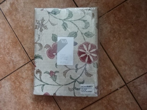 Kalamkari lined curtains - kalamkari,