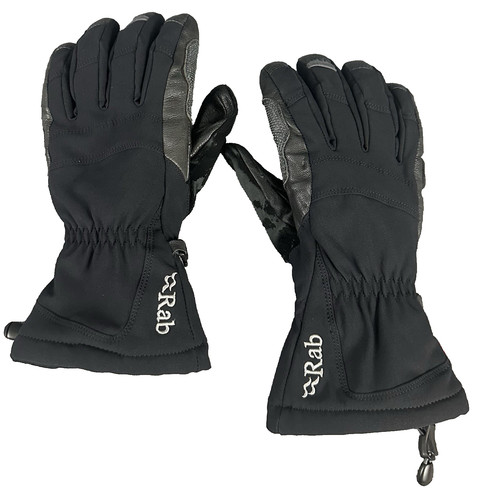 Rab baltoro gloves - -, black