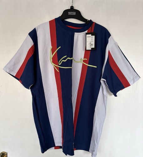 Karl kani stripe - t-shirt, new