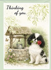 Japanese Chin Dog Thinking of
