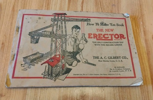 Gilbert erector set 1938 how - gilbert,