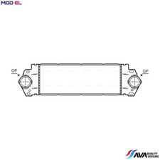 CHARGE AIR COOLER VNA4233 FOR