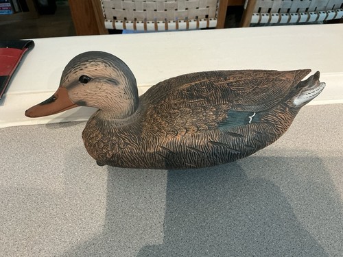 Vintage hollow plastic mallard - vintage,