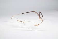Silhouette Eyeglasses 7577 20 50 7581 Unisex Gold Rimless Titanium Frames 50 mm