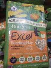 Burgess Excel Feeding Hay with