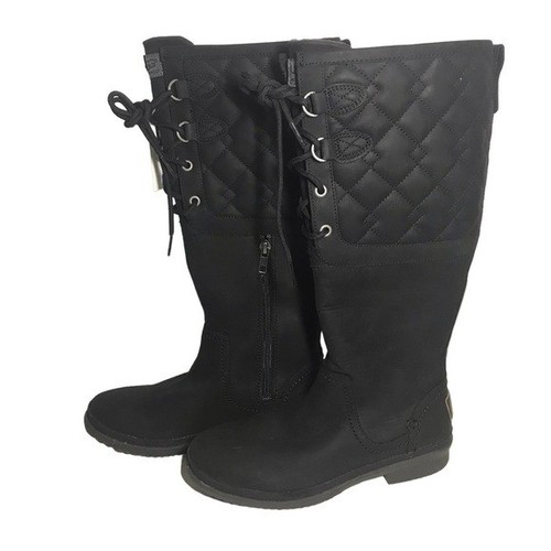 Ugg elsa quilted leather and - ugg,