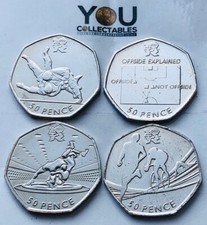 London Olympic 2011 50p Coins