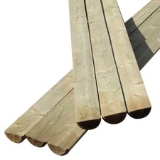 Half fencing rail - half, |