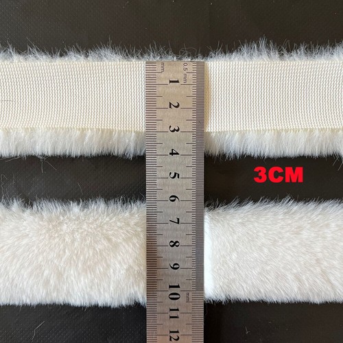 White faux rabbit - 2m,