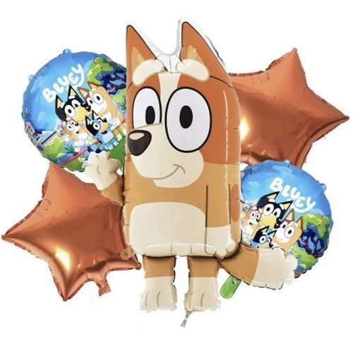 Bluey bingo balloons - bingo, birthday