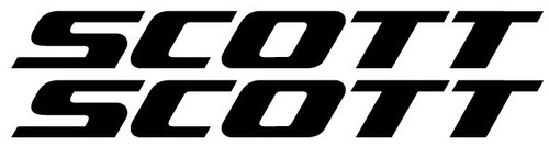 Scott bike decals 100-550mm