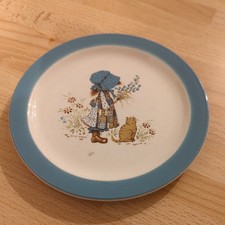 Holly Hobby 1978 Vintage 17cm ( 7 Inches) Diameter Plate Staffordshire England