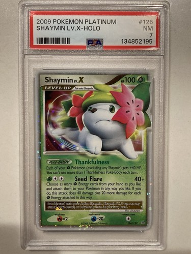 Pokemon shaymin 126 - lv.x, 126/127