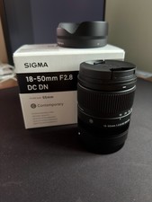 Sigma 18-50mm F2.8 DC DN Contemporary Lens for Sony E-Mount APS-C Cameras