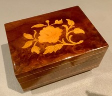 Vintage Inlaid Wood Sorrento