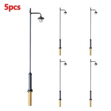 Antique street lights scale - street,