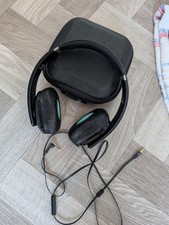 Monster X WH-930 Purity HD Wired On-Ear Stereo Headset Black Case Cables Nokia