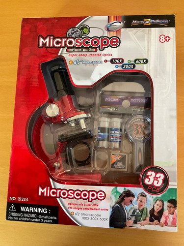 Microscope set 100x - microscope,