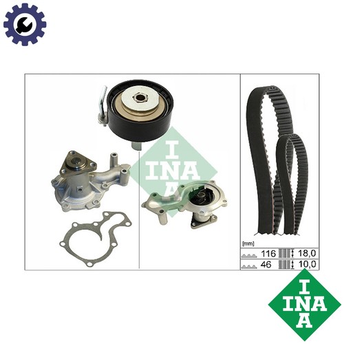 Water pump timing belt kit - timing,