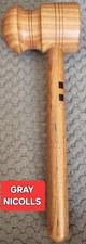 Gray Nicolls Vintage Wooden Cricket  bat Stump Mallet Hammer wood Retro sports 