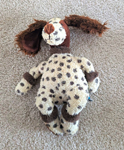 Jellycat cream brown spotted - brown,