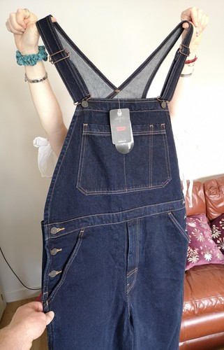 Levis dungarees oversized - levis, dungarees,