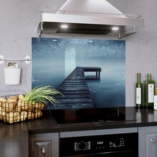 Glass Splashback Kitchen Tile