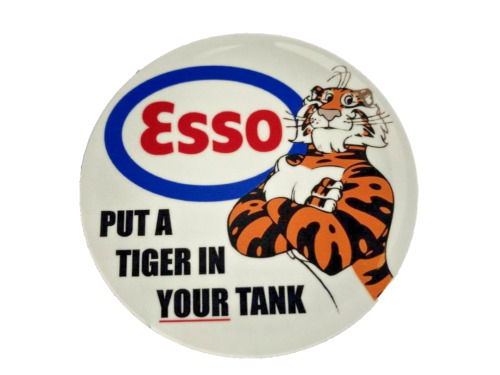 Esso tiger motor oil - x,