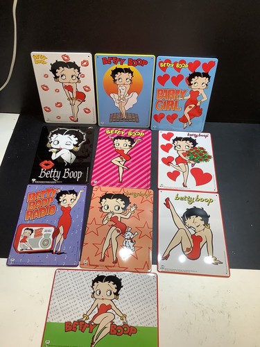Betty boop plaque collectable - plaque,