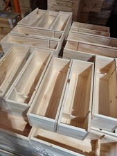 Single Size French Wooden Wine Box - Pack of 6..